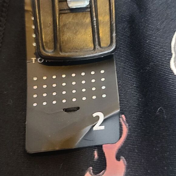 2X 18W 20W Torrid Wicking Active Legging  Black Flames Skull Punk Mesh Panel - Picture 11 of 11